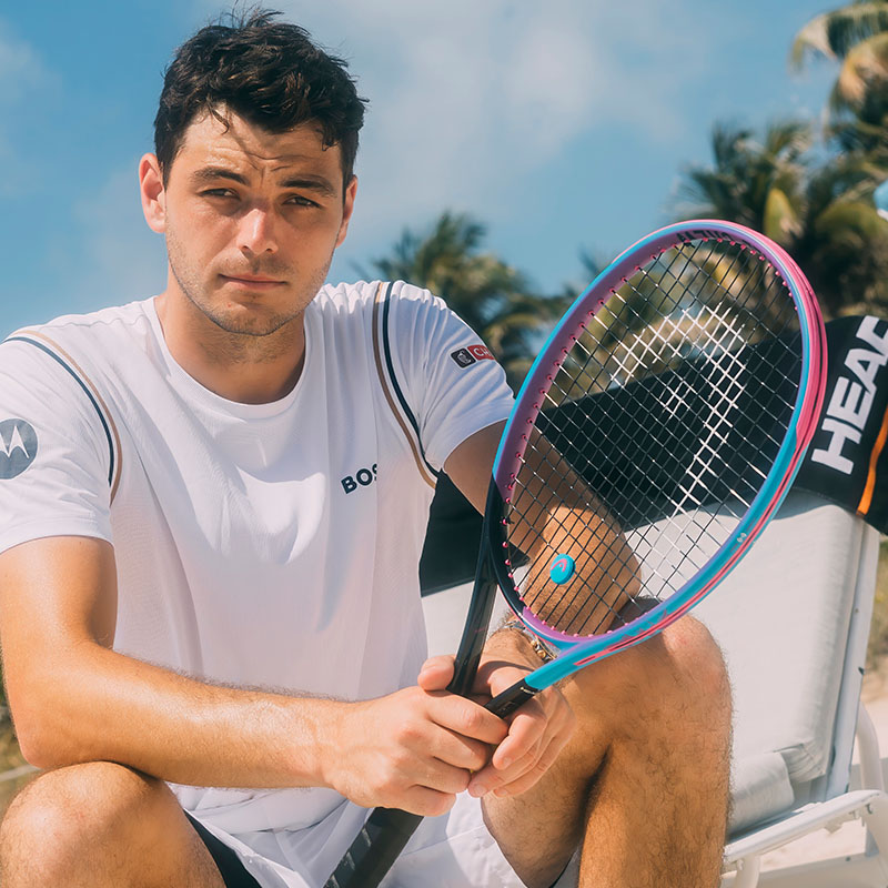 Tennis racket Head Radical MP Palm Tree Crew 2025 + string